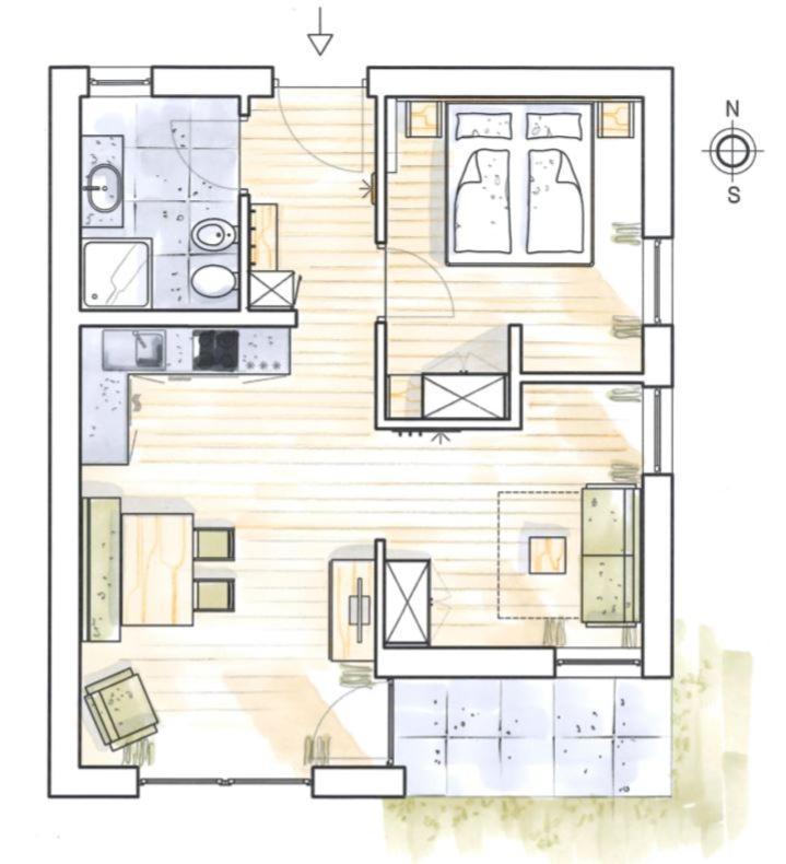 Ariala Apartments Falzes Kültér fotó